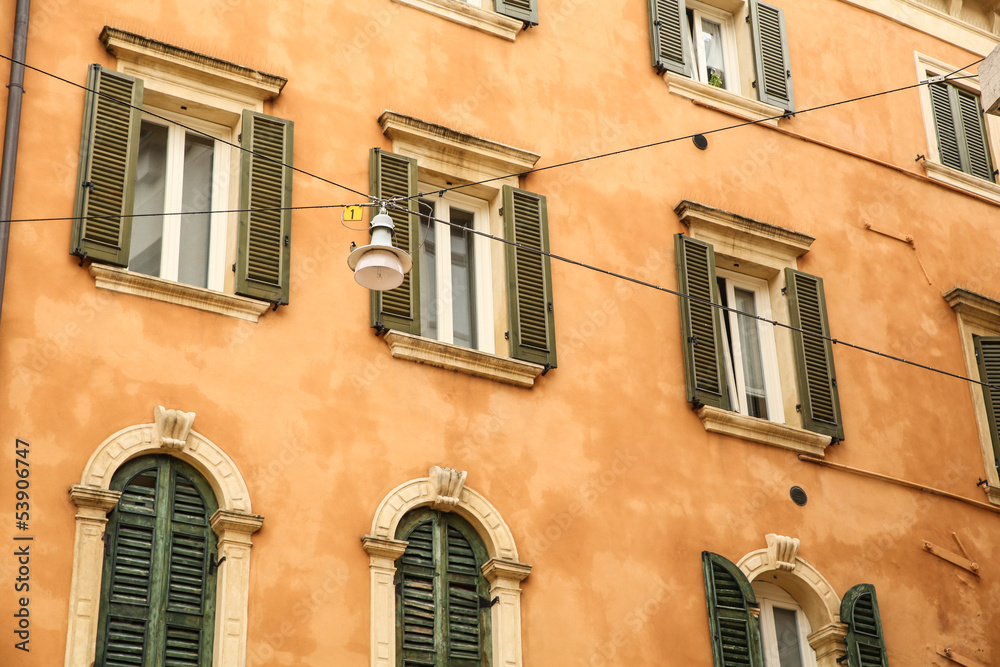 Historische Architektur in Verona