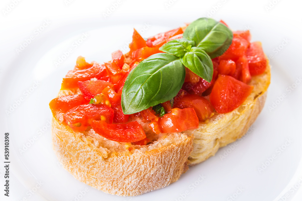 bruschetta with tomatoes - Tomatenbruschetta bruschetta with tomatoes - Tomatenbruschetta