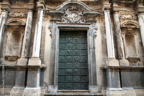 Palazzos in Trapani Sicily Italy