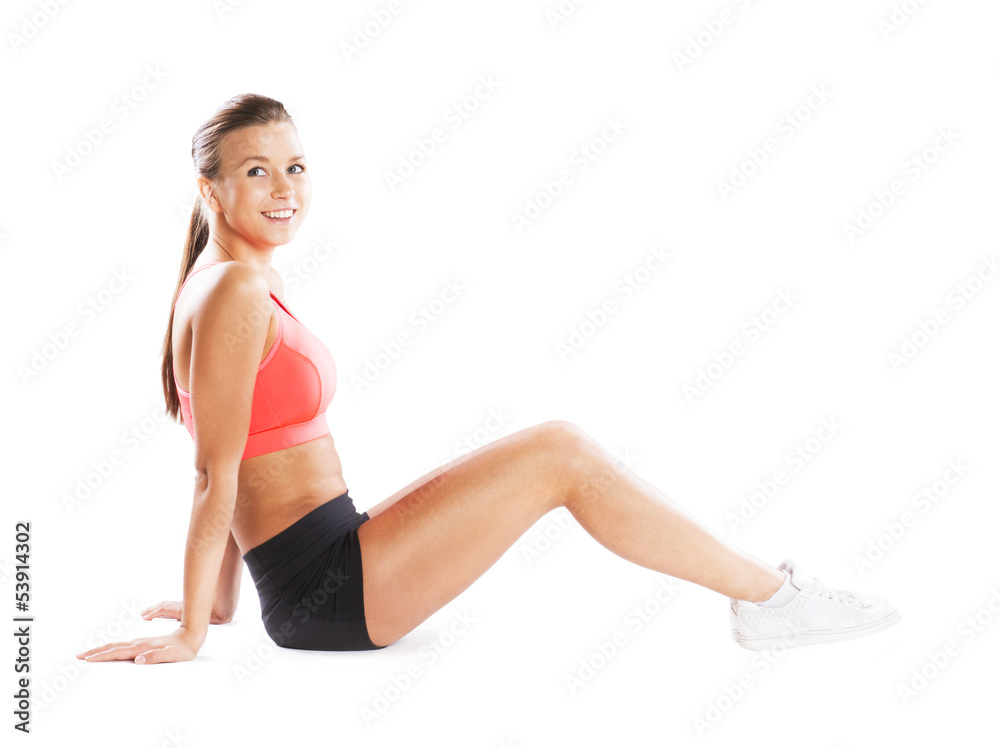 Fitness portrait Fitness portrait