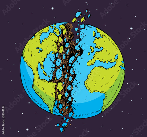 Cracked Planet