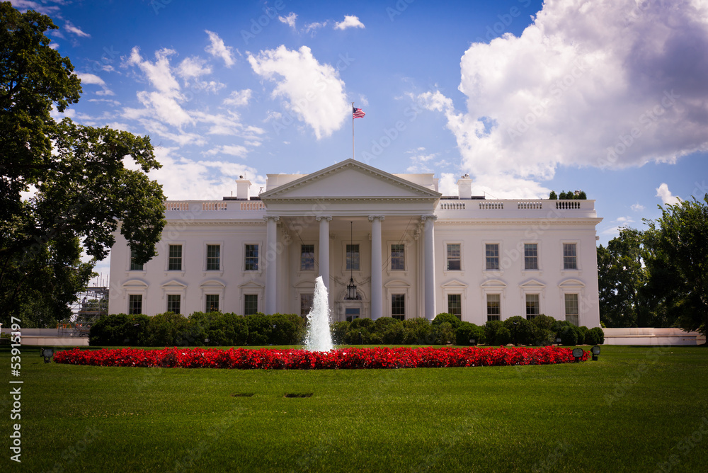 Obraz premium The White House in Washington, D.C.