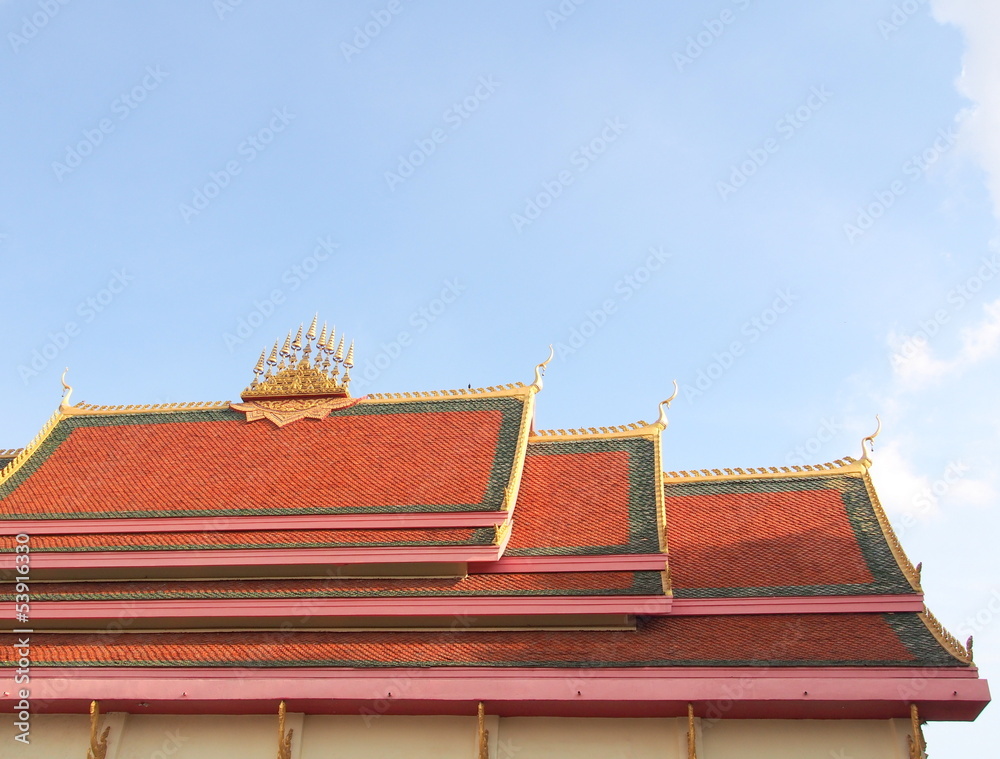 Wat Xieng Nyeun Temple in Vientiane, Laos Wat Xieng Nyeun Temple in Vientiane, Laos