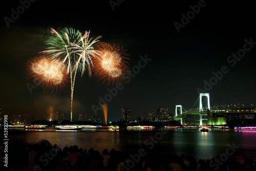 お台場花火