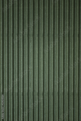 Dark green corrugated cardboard (Texture)