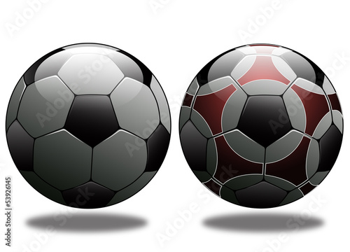 İki futbol topu