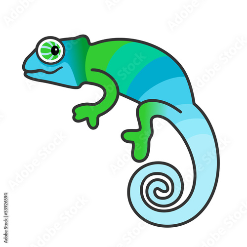 Сhameleon vector