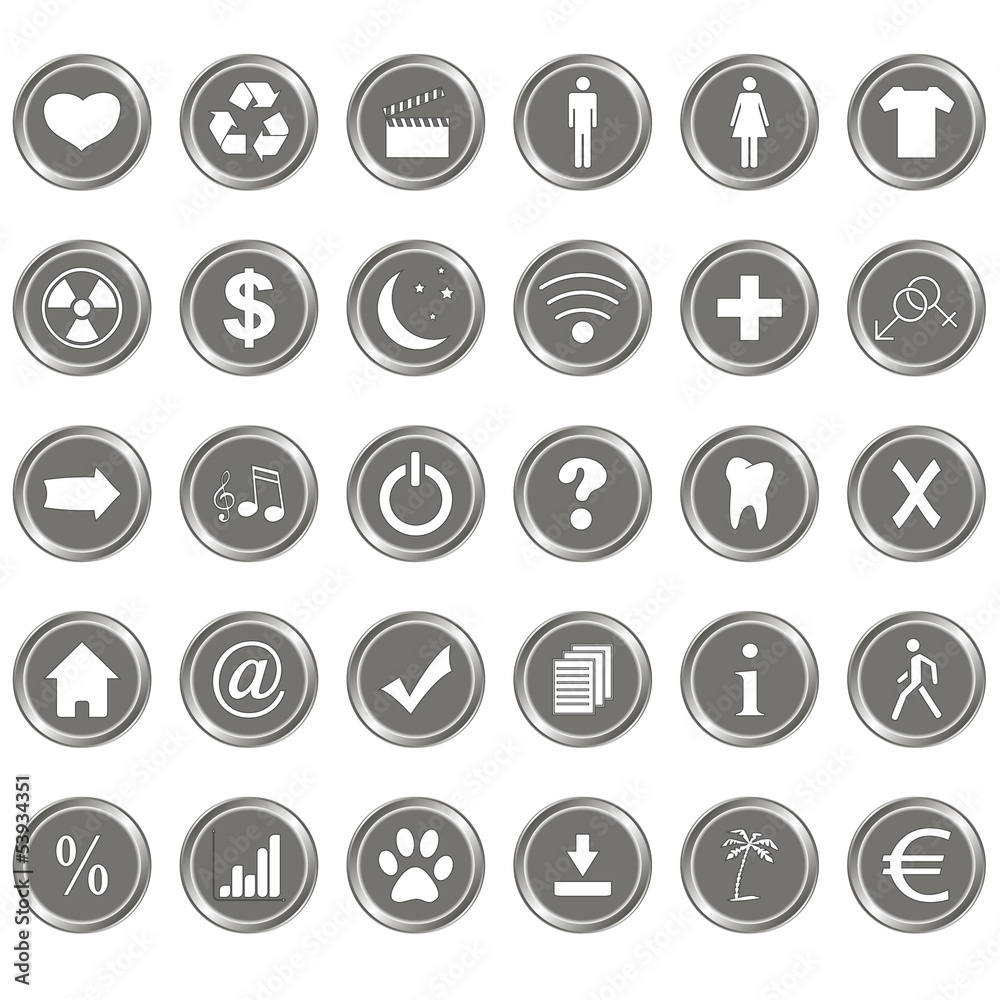Big icons set Big icons set