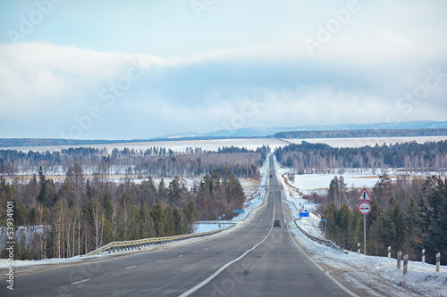 Winter road