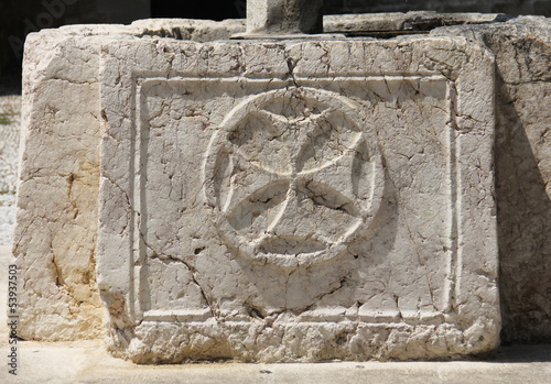 Foto Cross symbol of Saint John knights