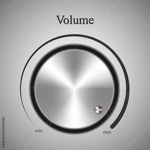 Realistic control the music volume
