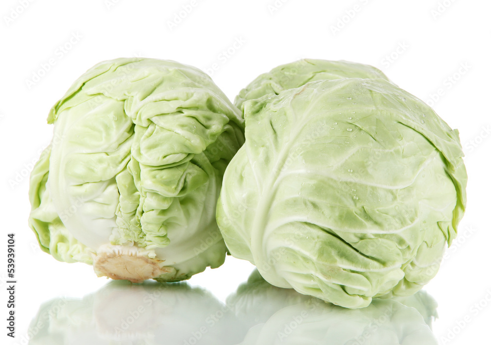 Fototapeta premium Cabbage isolated on white