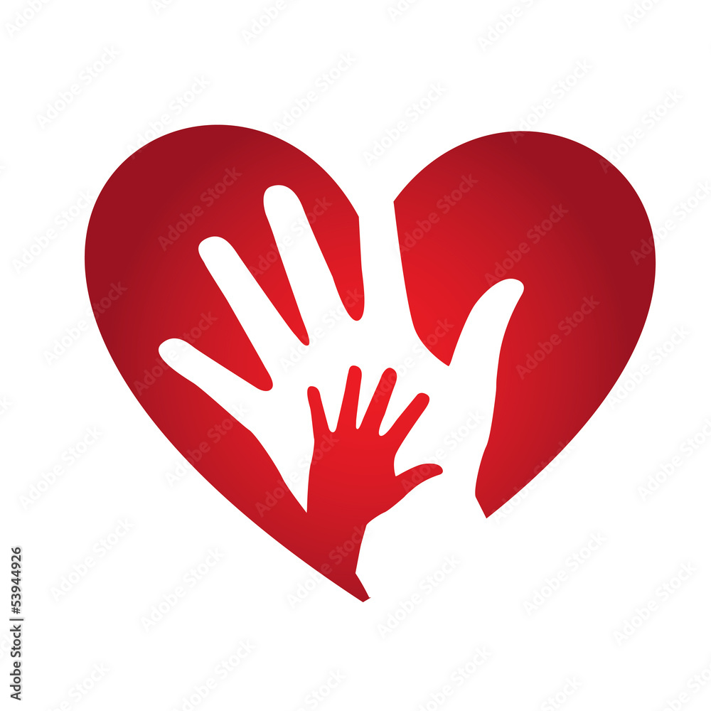 Obraz premium heart design