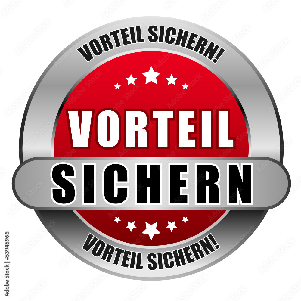 5 Star Button rot VORTEIL SICHERN DTO DTO 5 Star Button rot VORTEIL SICHERN DTO DTO