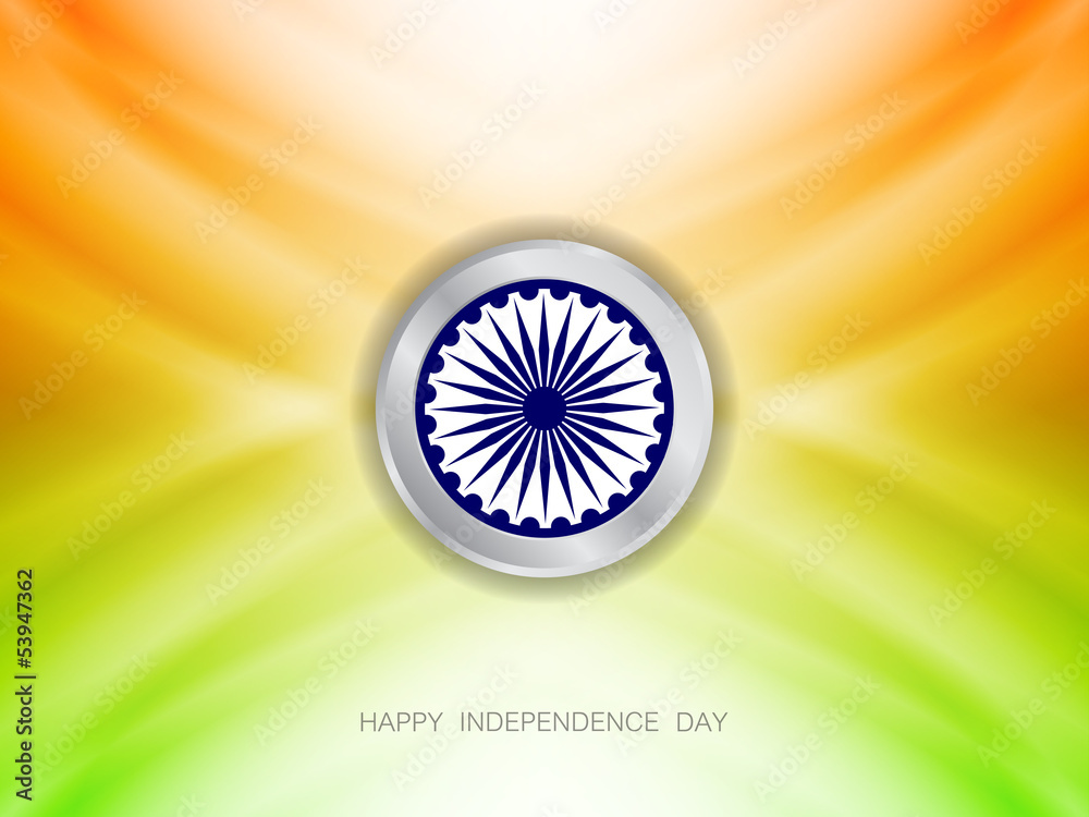 Indian flag theme background design Stock Vector | Adobe Stock