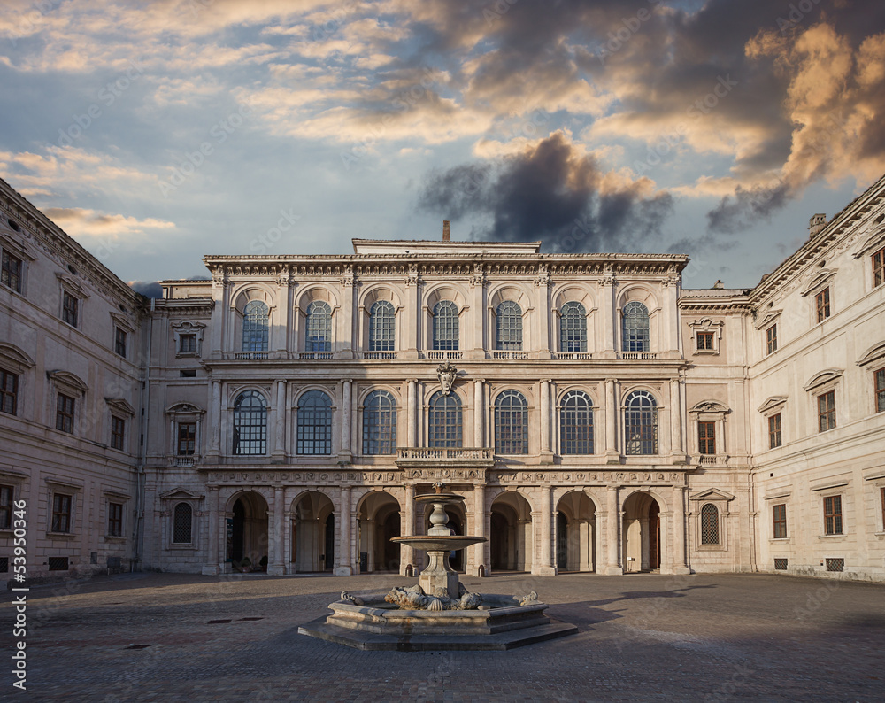 Naklejka premium Palazzo Barberini. Rome. Italy.
