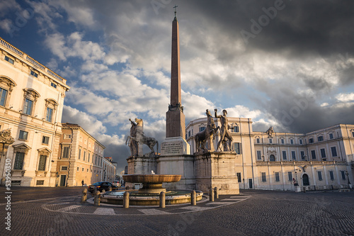 Quirinale hill. Rome. Italy. photo