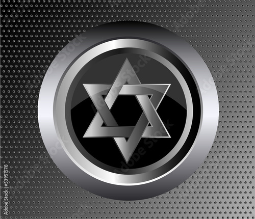 hebrew Jewish Star of magen david