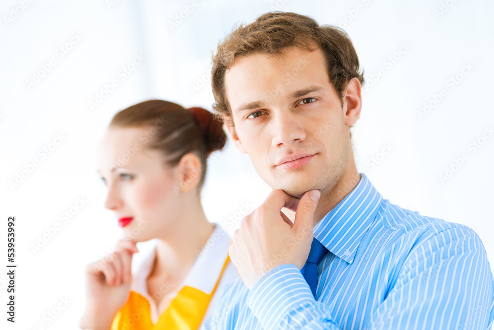 Portrait of a successful businessman Portrait of a successful businessman