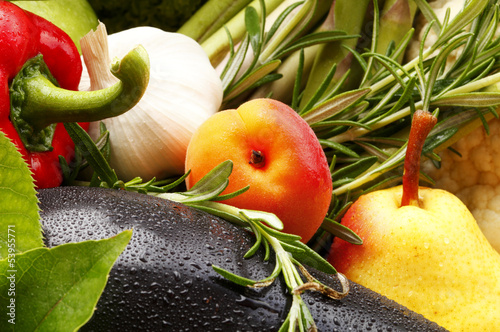 Fruits and vegetables photo