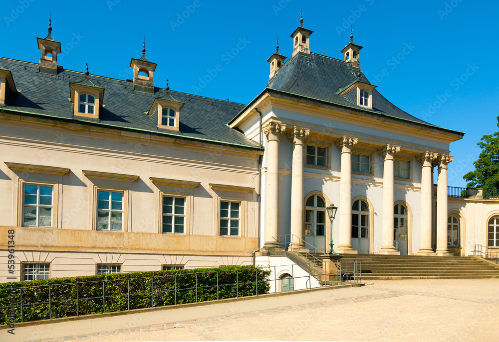 Summer residence of the Saxon royal family. Pillnitz, Dresden