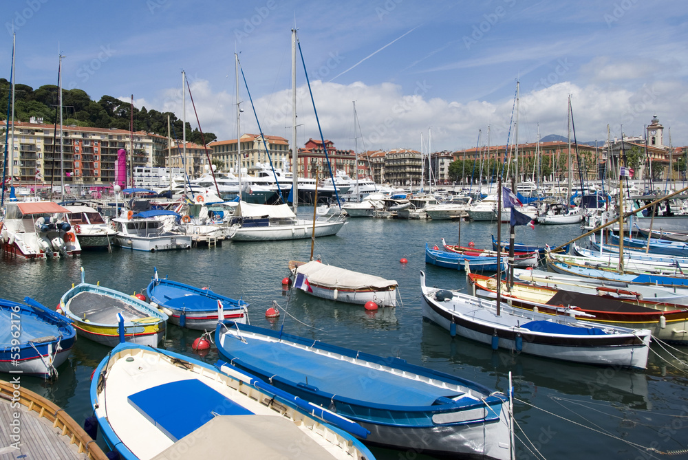 Obraz premium Port of Nice, France