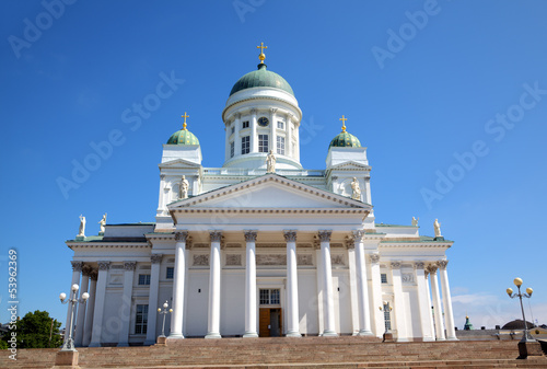 Tuomiokirkko Cathedral church in Helsinki, Finland