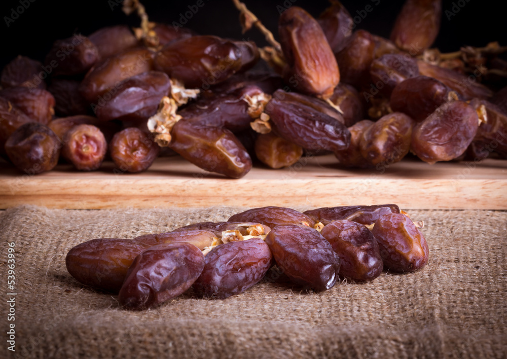 Dates close-up Dates close-up