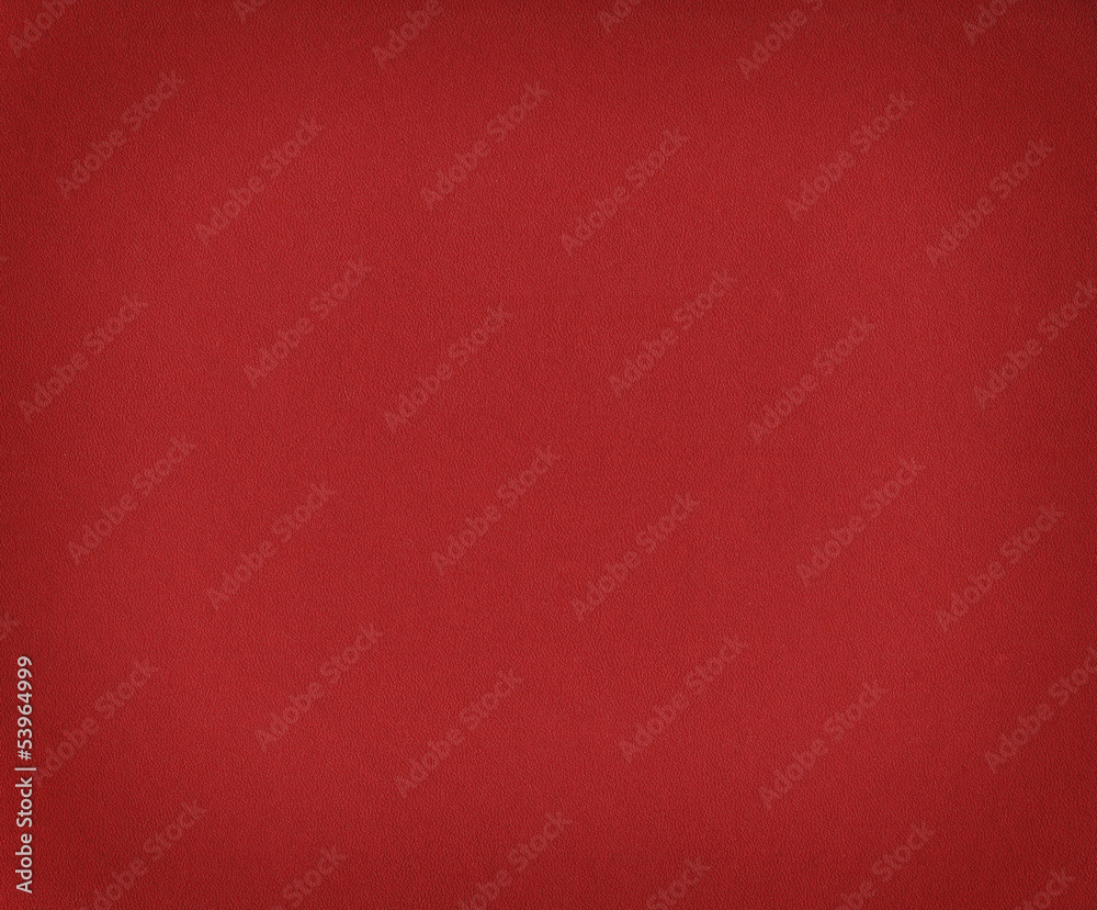 Fototapeta premium Red soft leather background texture