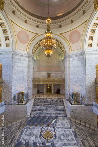 Washington State Capitol Rotunda Chandelier photo