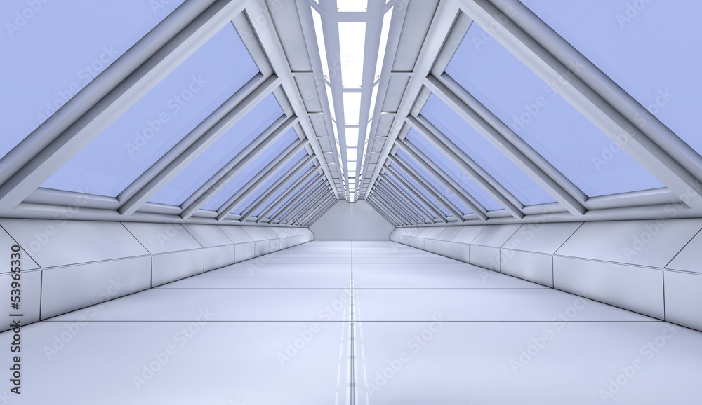 Futuristic interior Futuristic interior