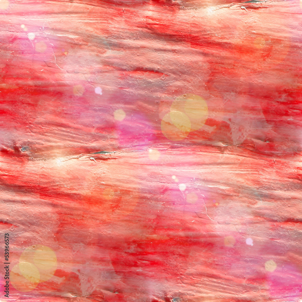 sun glare abstract red seamless painted watercolor background on