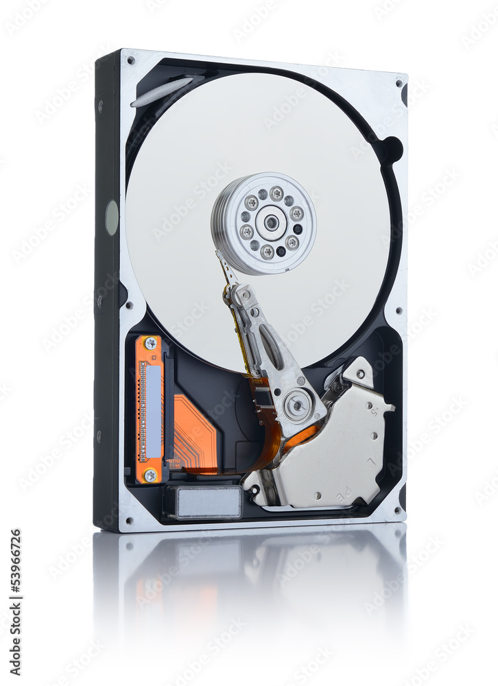 Computer hard drive. File contains a path to isolation Computer hard drive. File contains a path to isolation