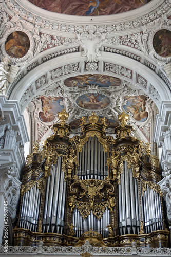 Organ in cathedral of Passau,Germany