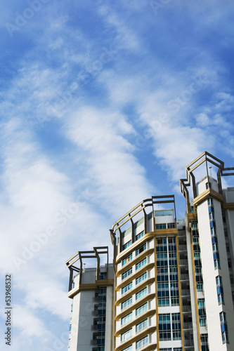 high rise apartments