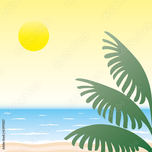 Summer illustration.