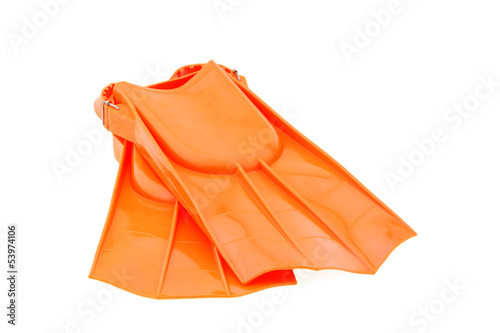 Flippers in orange