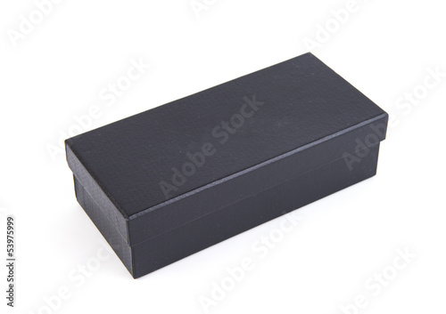 Black paper box.