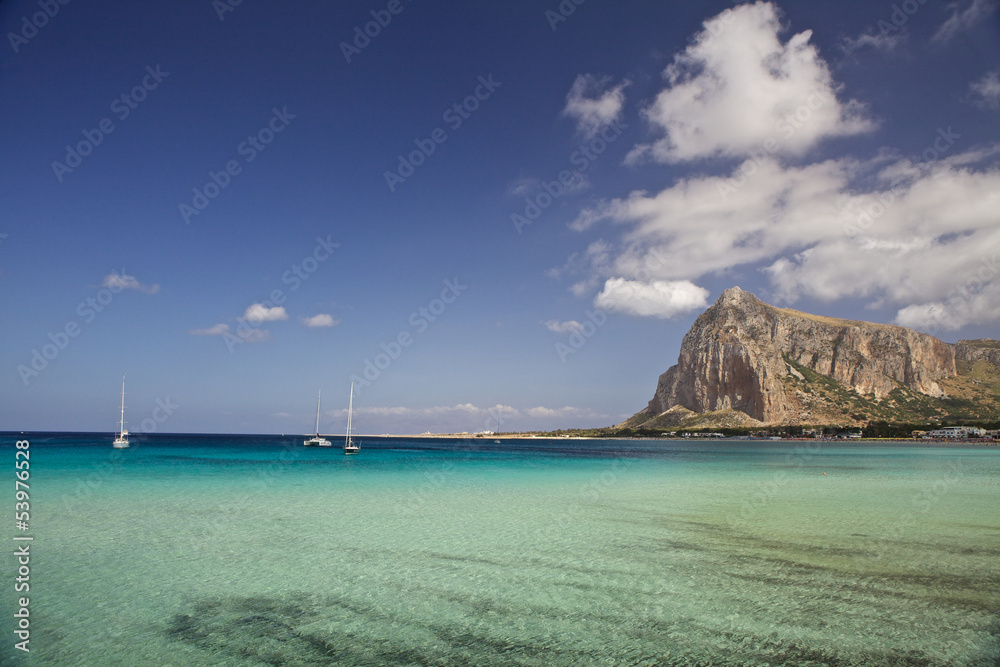 Fototapeta premium Morze Sycylijskie