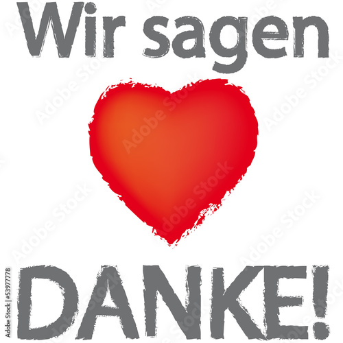  Button - Wir sagen - Danke! Spendenaktion, Aufruf zur Spende. Hilfe leisten in der Gemeinschaft. Solidarität in Krisenzeiten, Hochwasseropfer helfen