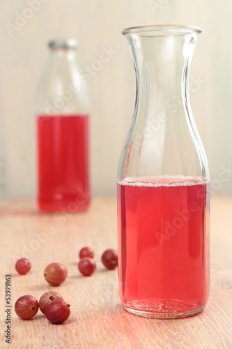 Naklejka gooseberry juice