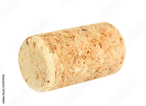 Wine corks isolated on white