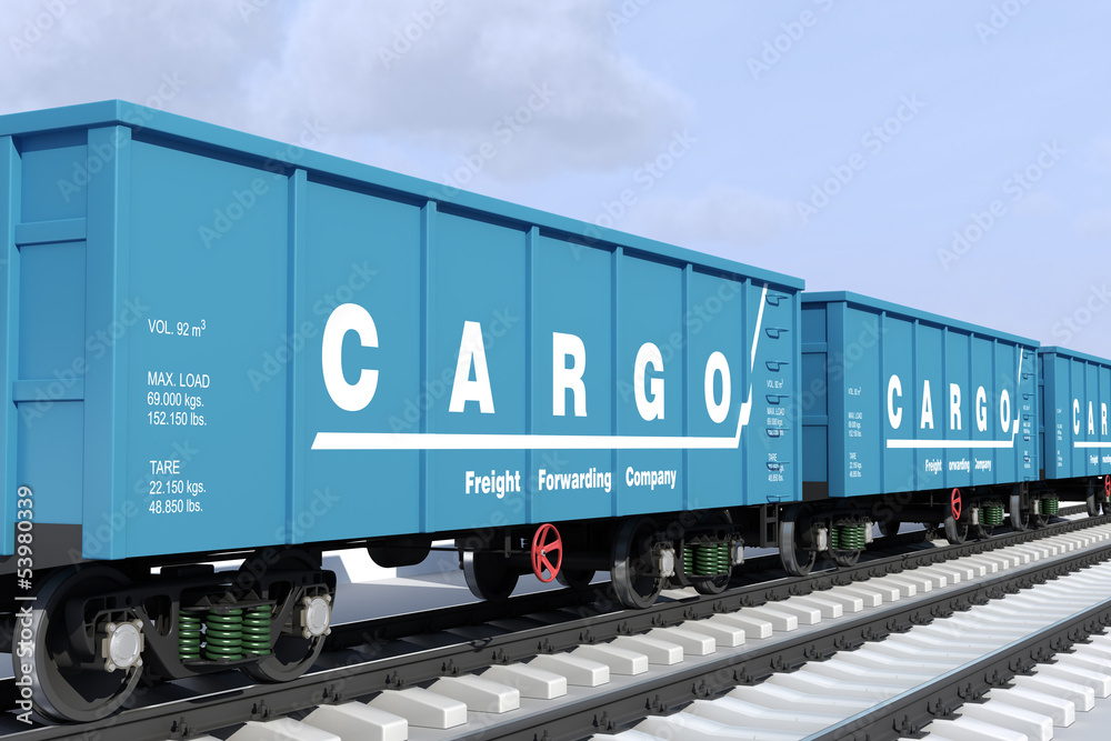 Obraz premium Rail wagons