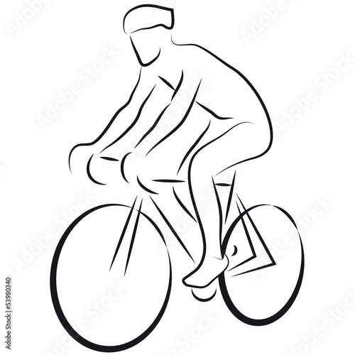 bicycle - racing bicycle - bike - cycling - cyclist