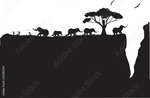 Mammoth hunt