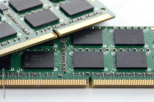 computer RAM memory microchip module