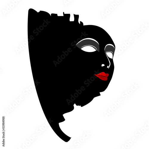 Masks with the theatre concept