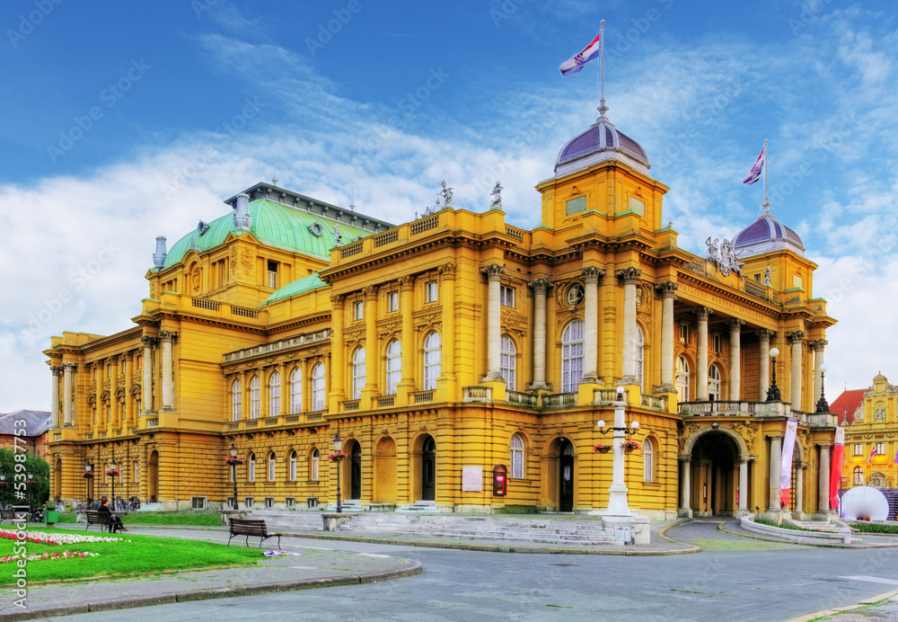 Zagreb - Croatian National Theate Zagreb - Croatian National Theate