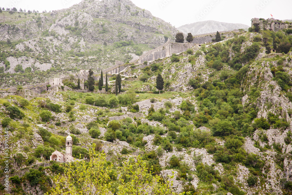 Winding Walkway up Kotor Mountainside.jpg