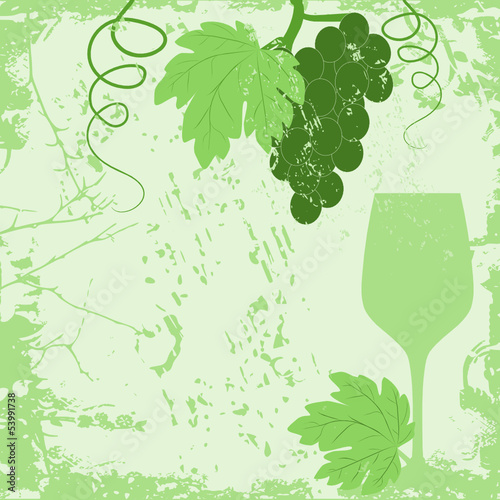 modern wine menu card design